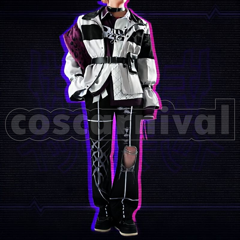 Ittetsu Transformed Version Cosplay cosplay costume from NIJISANJI Saiki, front view 2