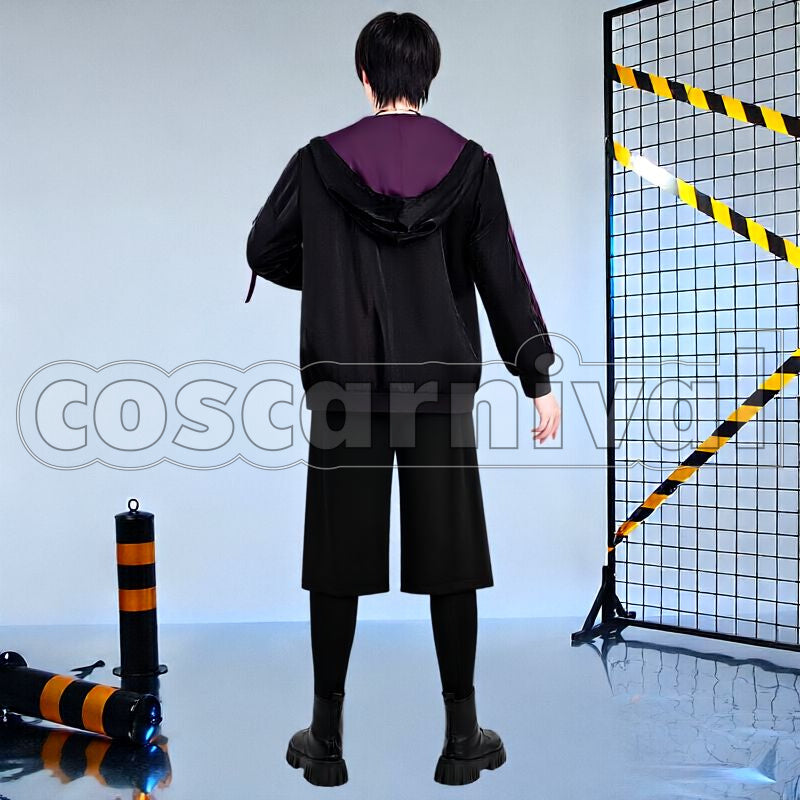 Ness Casual New Outfit Cosplay cosplay costume from Nijisanji Sakaki, back view 1