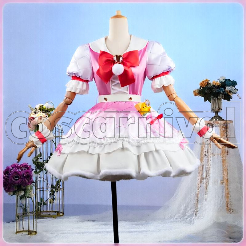 Berry White Bright Live! White Day Cosplay cosplay costume from NIJISANJI Saotome, front view 2