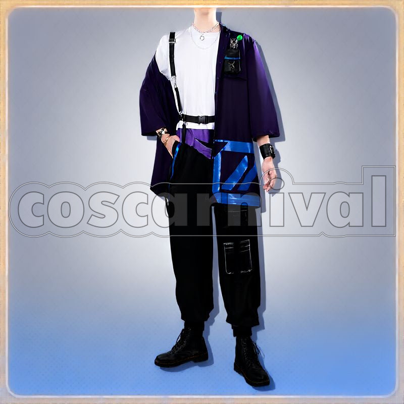 Ness New Outfit Cosplay cosplay costume from Nijisanji Sasaki, front view 2