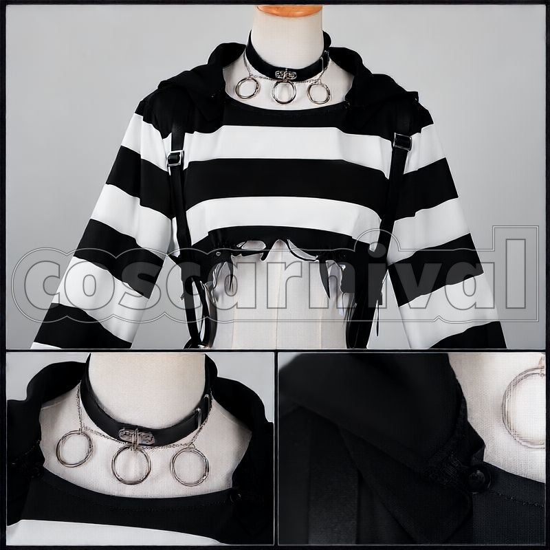Saku Cellmates Prisoner No. 039 Cosplay cosplay costume from NIJISANJI Sasaki, detail-1