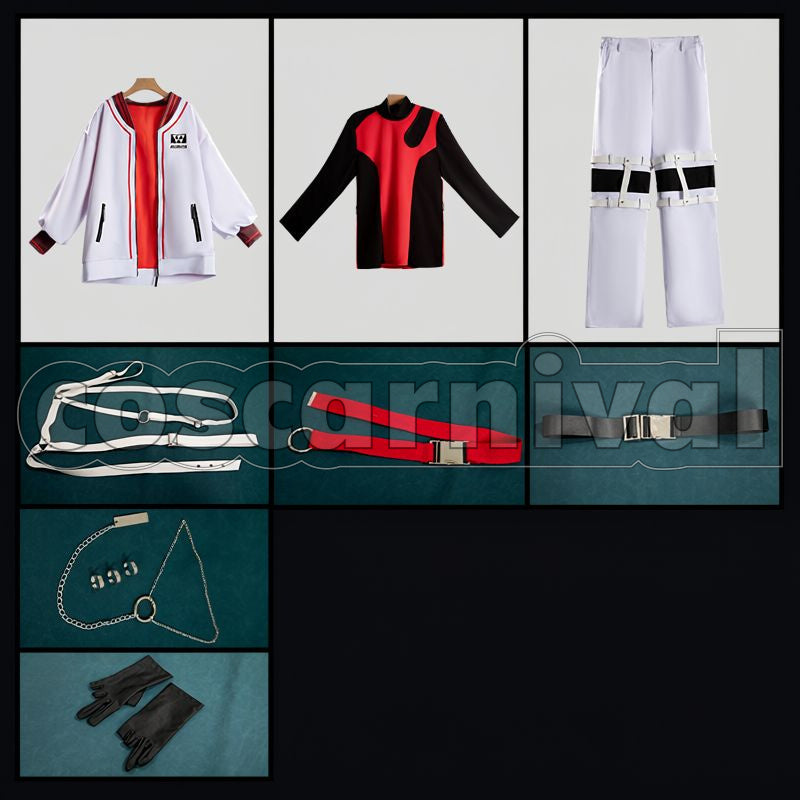 Dazzlegarden Album Outfit Cosplay cosplay costume from NIJISANJI Seraph, set view