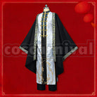Burgundy New Outfit Cosplay cosplay costume from NIJISANJI Shellin, front view 3