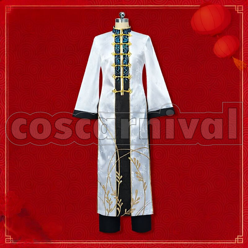 Burgundy New Outfit Cosplay cosplay costume from NIJISANJI Shellin, front view 4
