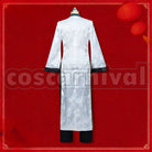 Burgundy New Outfit Cosplay cosplay costume from NIJISANJI Shellin, back view 2