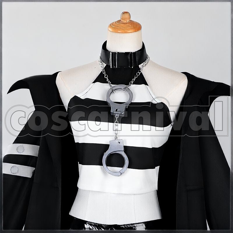 Yuika Cellmates Prisoner No. 417 Cosplay cosplay costume from NIJISANJI Shiina, detail-1