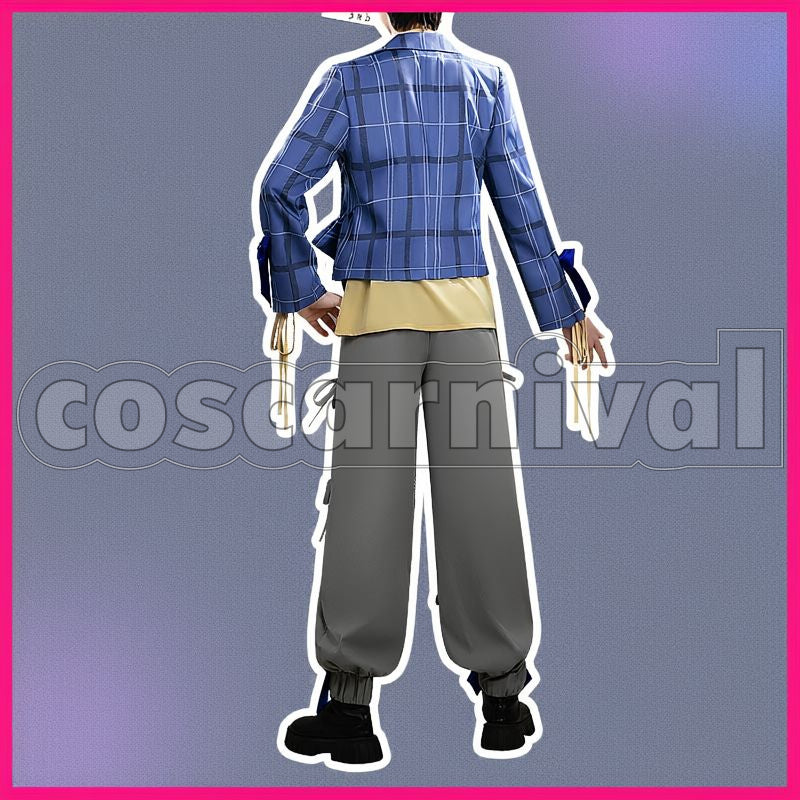 Akira 3rd Anniversary Cosplay cosplay costume from NIJISANJI Shikinagi, back view 1