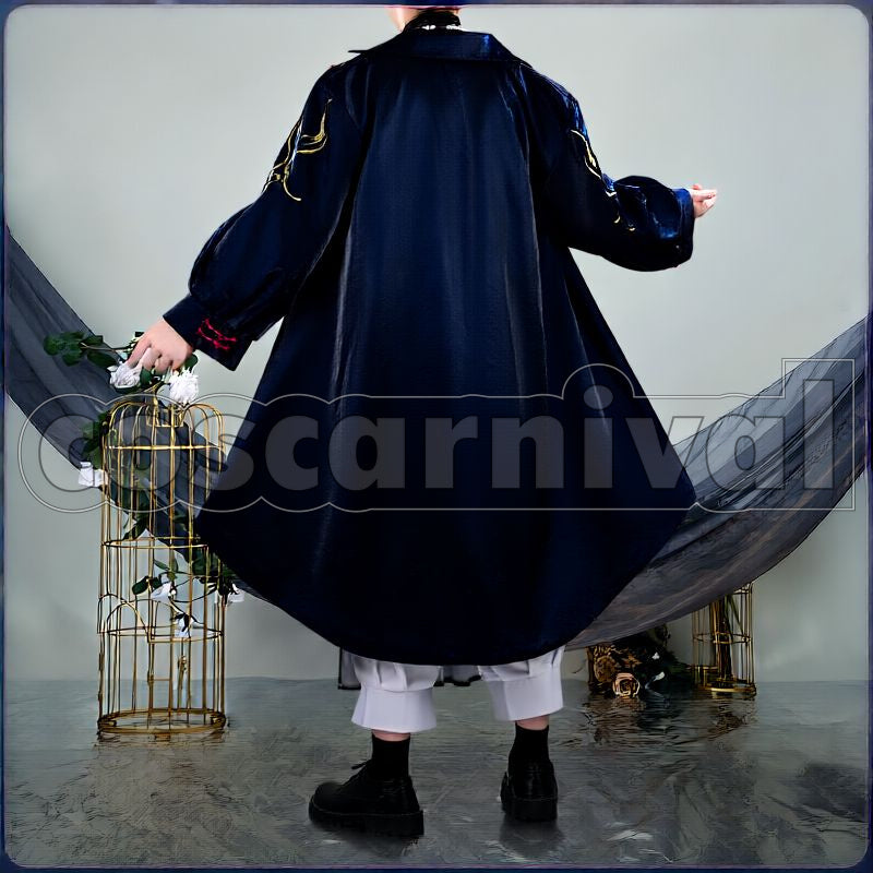 Akira China-Style New Cosplay cosplay costume from NIJISANJI Shikinagi, back view 1