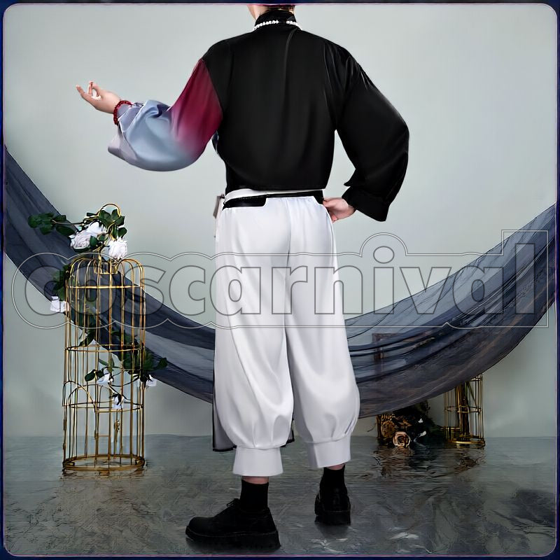 Akira China-Style New Cosplay cosplay costume from NIJISANJI Shikinagi, back view 2