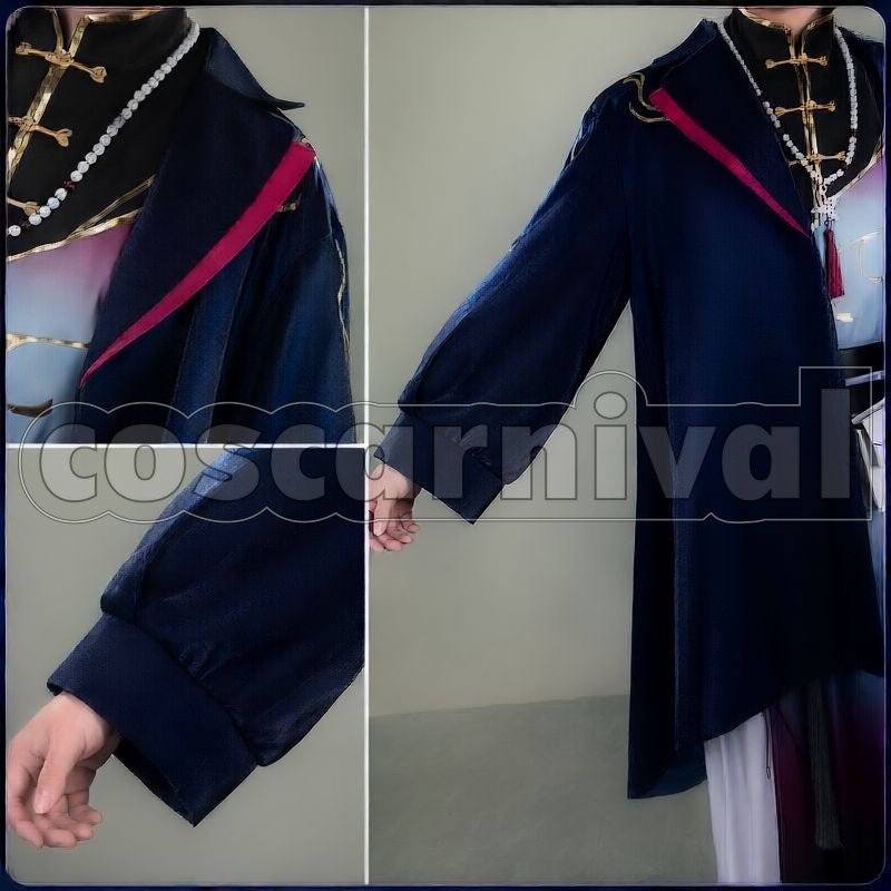 Akira China-Style New Cosplay cosplay costume from NIJISANJI Shikinagi, detail 2 view 1