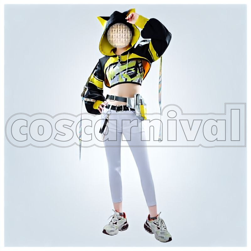 Akari Cosplay cosplay costume from NIJISANJI Shishido, front view 1