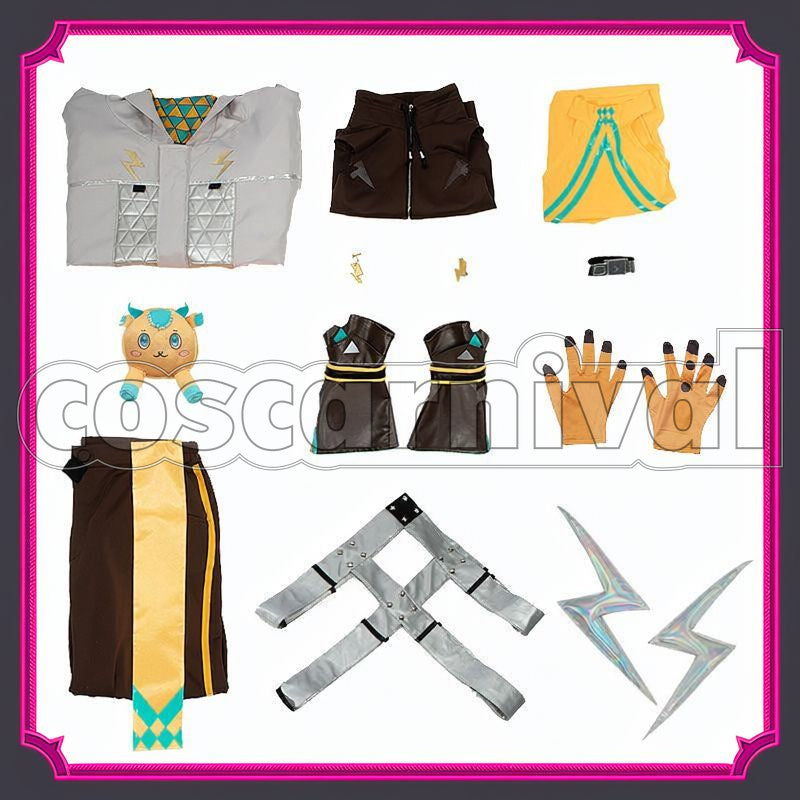 Rito Post-Transformation Cosplay cosplay costume from NIJISANJI Usami, set view