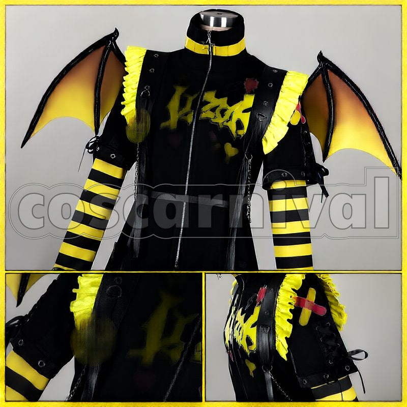 Kou Devilish Nightmare Merch Outfit Cosplay cosplay costume from Nijisanji Uzuki, front view 4