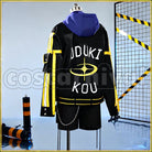 Kou Space Concept New Outfit Cosplay cosplay costume from NIJISANJI Uzuki, back view
