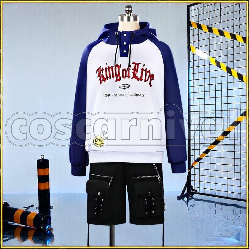 Kou Space Concept New Outfit Cosplay cosplay costume from NIJISANJI Uzuki, front view 3