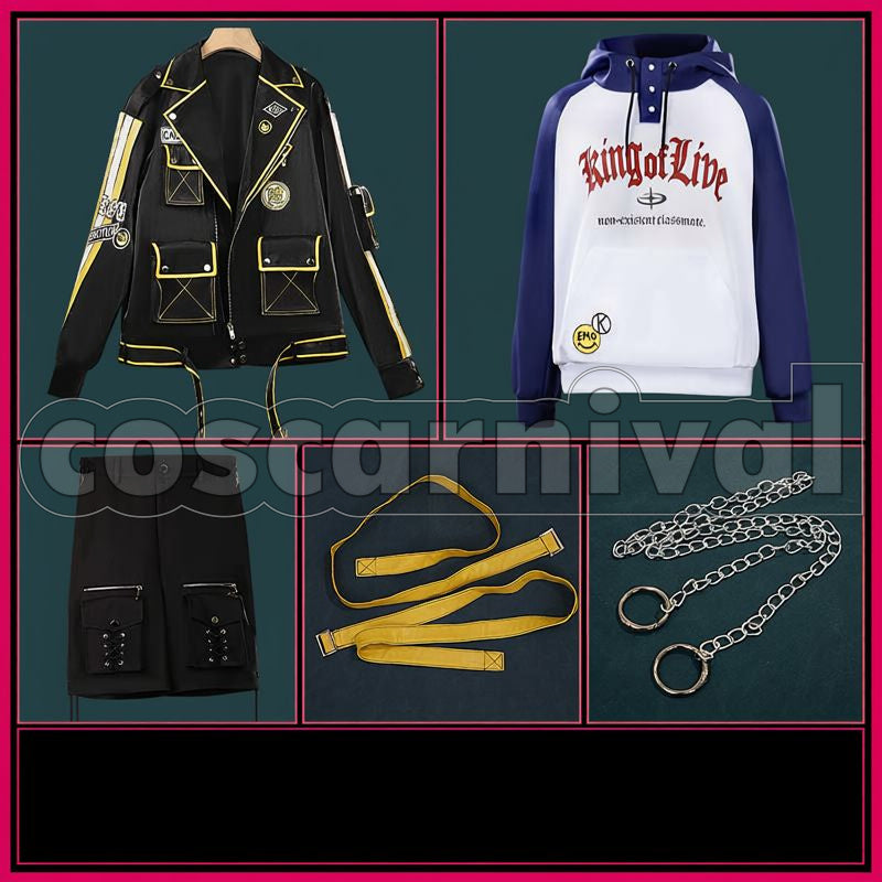 Kou Space Concept New Outfit Cosplay cosplay costume from NIJISANJI Uzuki, set view