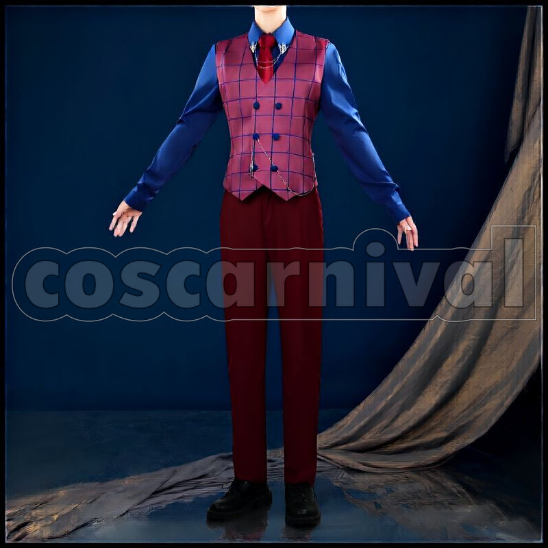 Seraph Dazzlegarden De Lu Lu MV Outfit Cosplay cosplay costume from Nijisanji VOLTACTION, front view 3