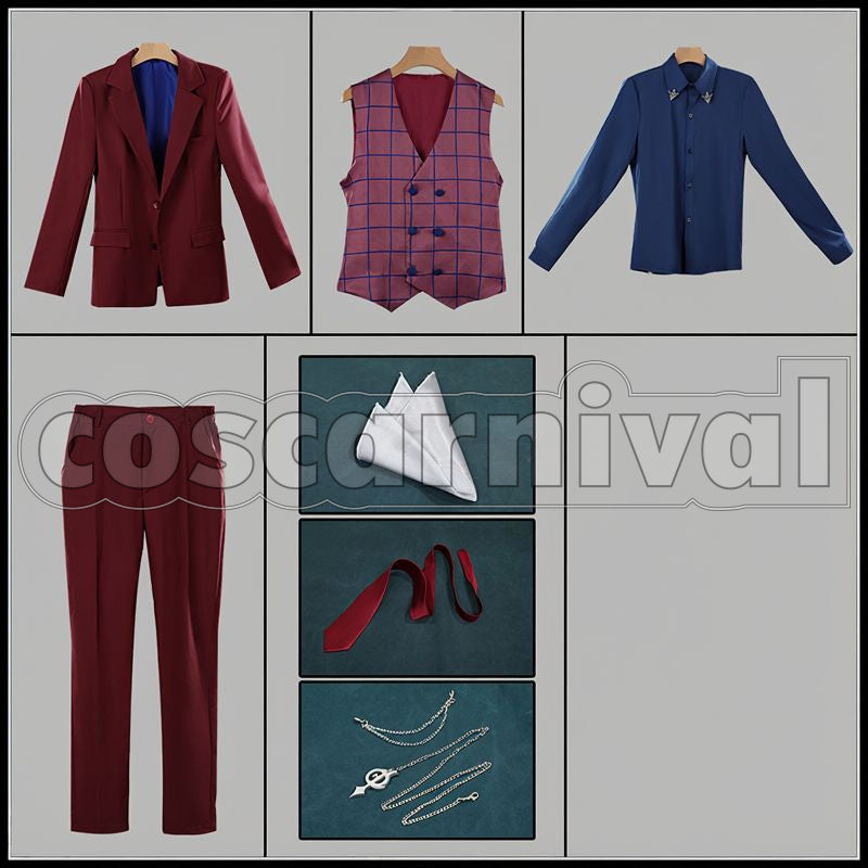 Seraph Dazzlegarden De Lu Lu MV Outfit Cosplay cosplay costume from Nijisanji VOLTACTION, set view