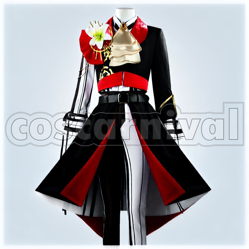 Seraph Dazzlegarden RELOAD!!!! MV Outfit Cosplay cosplay costume from NIJISANJI VOLTACTION, front view 1