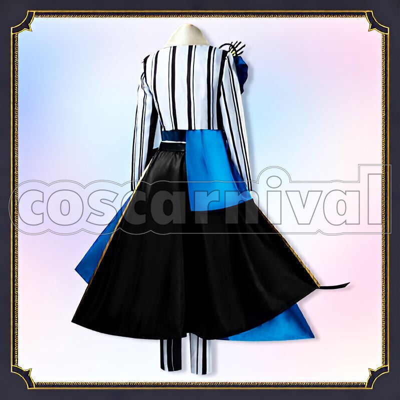 Shikinagi Akira RELOAD!!!! MV Outfit Cosplay cosplay costume from NIJISANJI VOLTACTION, back view