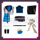 Shikinagi Akira RELOAD!!!! MV Outfit Cosplay cosplay costume from NIJISANJI VOLTACTION, set view