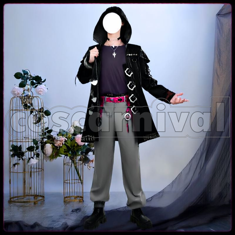 Hibari Demon-Hunting Style New Outfit Cosplay cosplay costume from NIJISANJI Watarai, front view 2