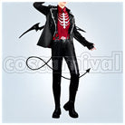 Hibari Devil Outfit without Wings and Tail Cosplay cosplay costume from Nijisanji Watarai, front view 1