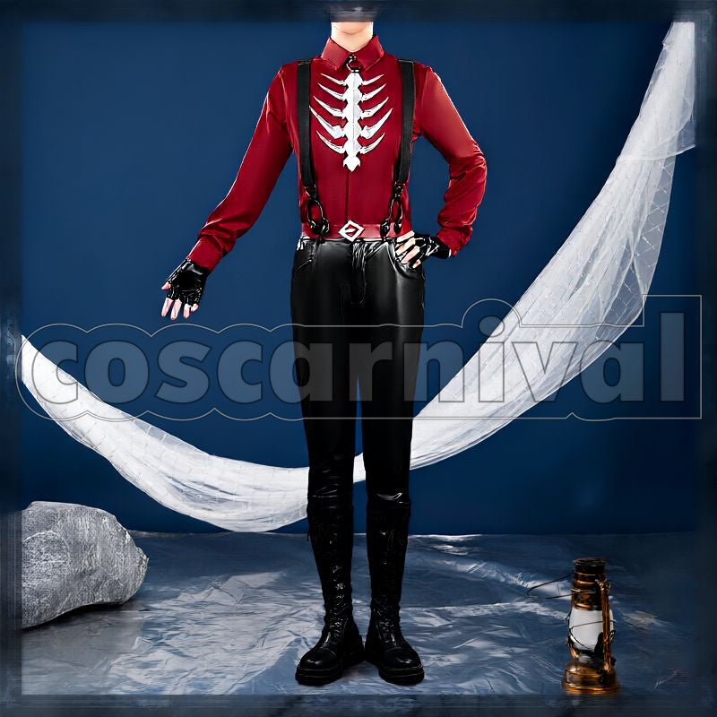 Hibari Devil Outfit without Wings and Tail Cosplay cosplay costume from Nijisanji Watarai, front view 3