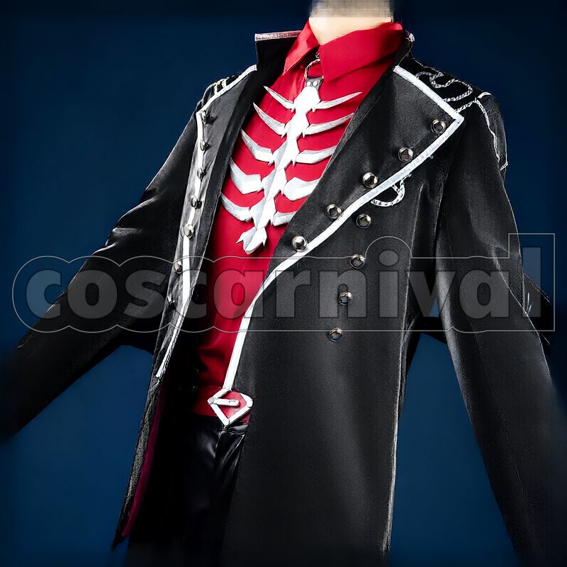 Hibari Devil Outfit without Wings and Tail Cosplay cosplay costume from Nijisanji Watarai, detail 1 view 2