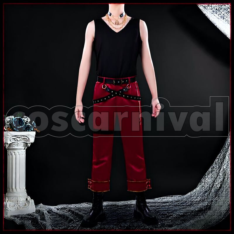 Hibari FUSION LIVE IMPACT Sun Team Merch Outfit Cosplay cosplay costume from NIJISANJI Watarai, front view 4