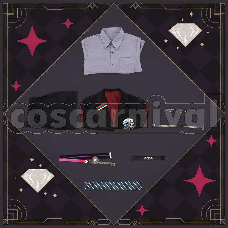 Hibari New Outfit Cosplay cosplay costume from NIJISANJI Watarai, set view