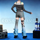 Rei7 Cosplay cosplay costume from Nijisanji Y4T4, back view