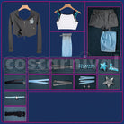 Rei7 Cosplay cosplay costume from Nijisanji Y4T4, set view