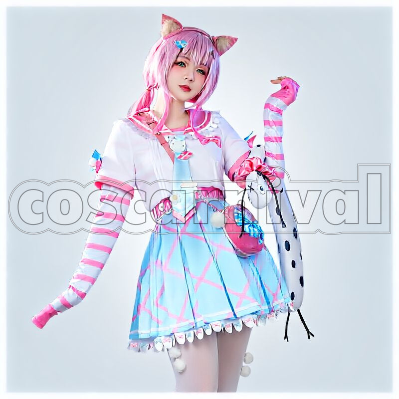 Nari Demon Lord New Outfit Cosplay cosplay costume from NIJISANJI Yang, front view 1
