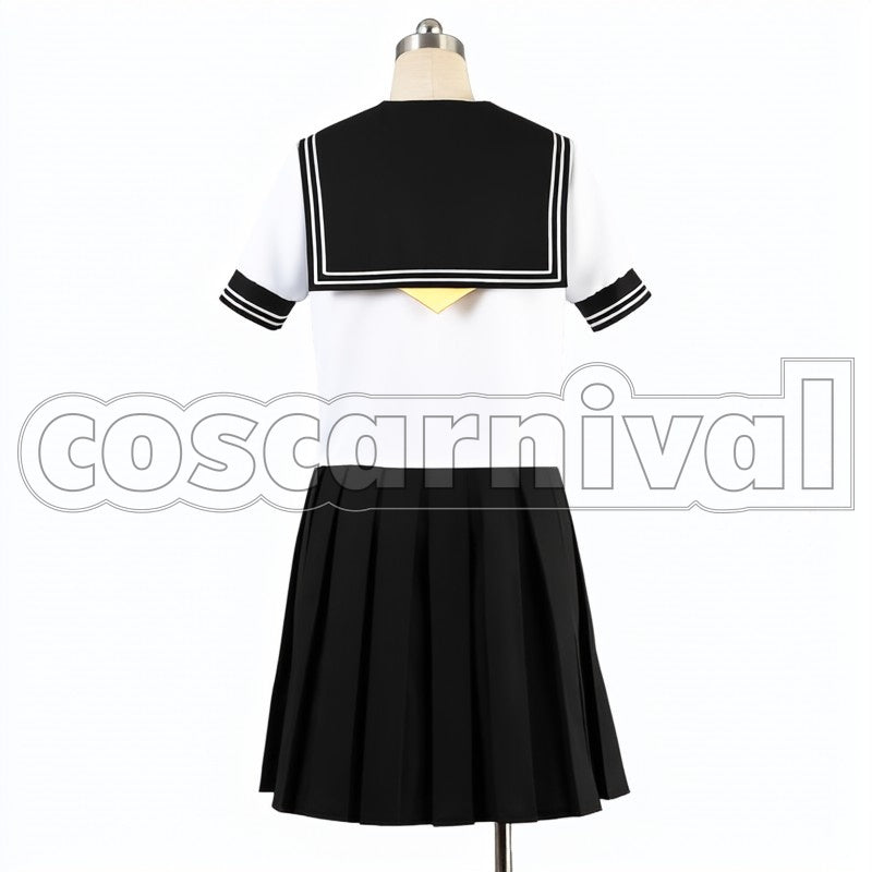 Bonyari High School Summer cosplay costume from Nisekoi Marika Tachibana, back view