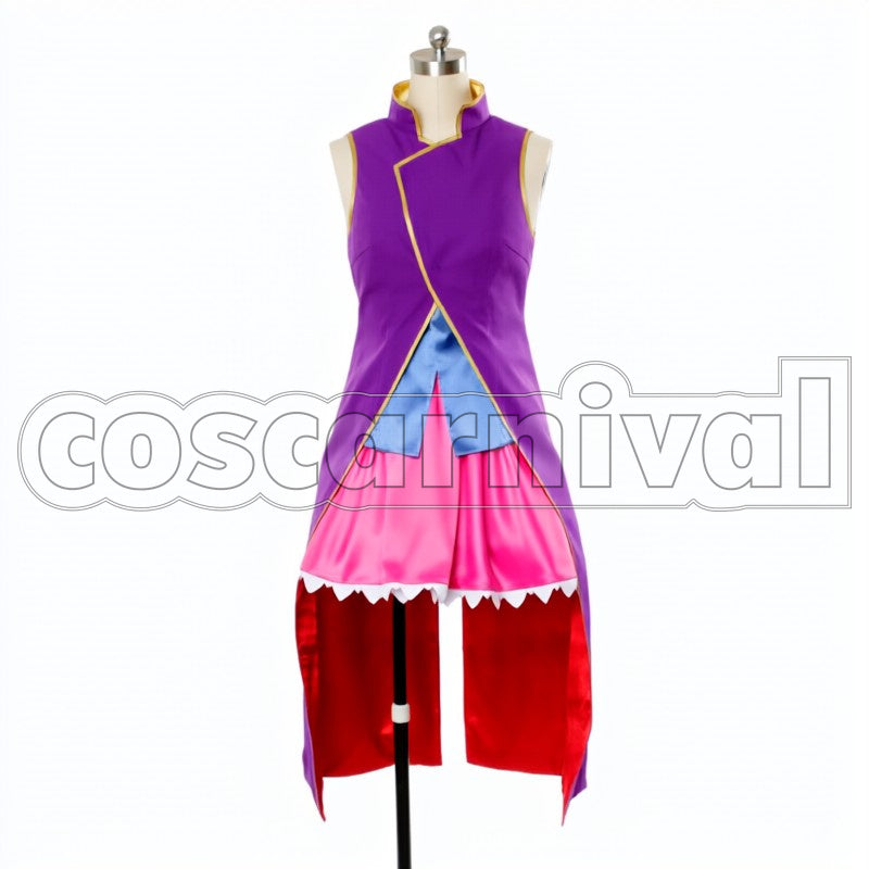 Life Chlammy Zell cosplay costume from No Game No, back view