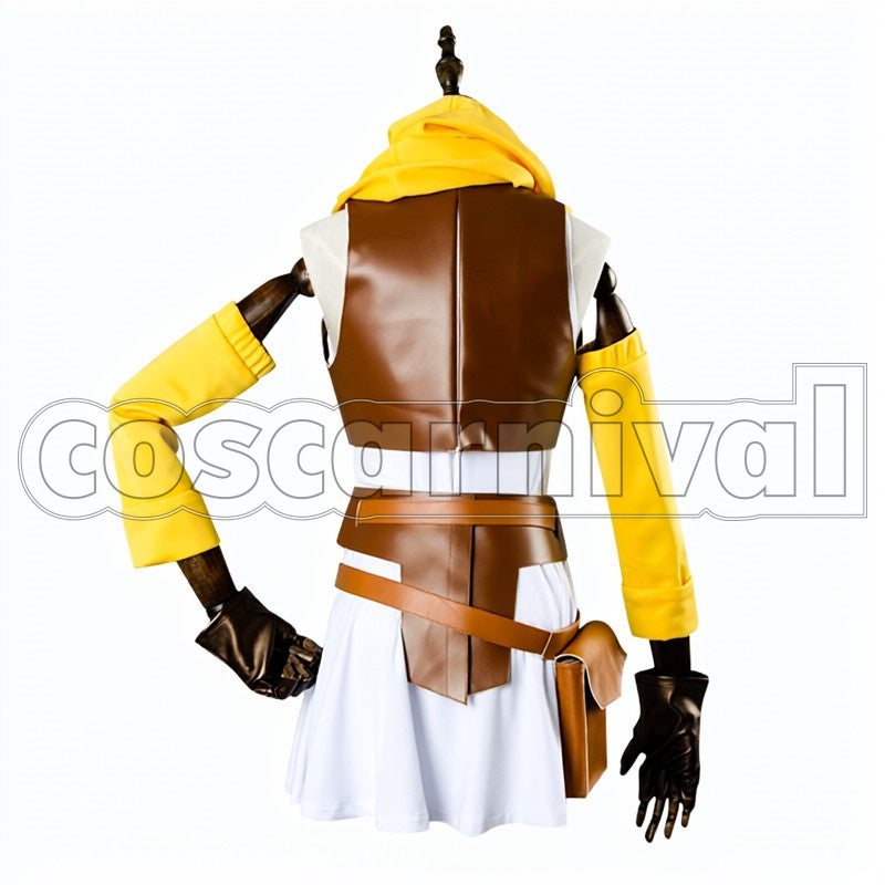 Life: Zero NO.GAME NO.LIFE ZERO Corone Dola cosplay costume from No Game No, back view