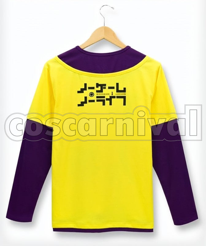 Life Sora T-Shirt cosplay costume from No Game No, back view