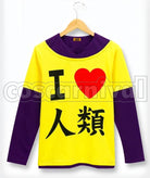 Life Sora T-Shirt cosplay costume from No Game No, front view