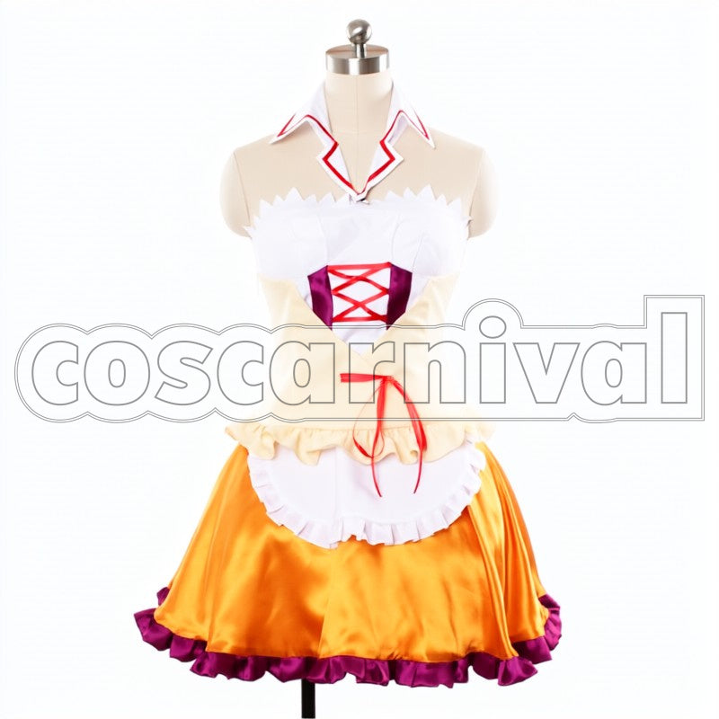 Life Stephanie Dola cosplay costume from No Game No, front view 2