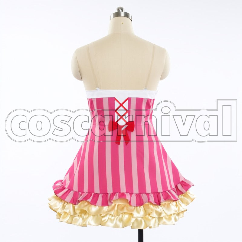 Kinoshita cosplay costume from No-Rin Ringo, back view 2