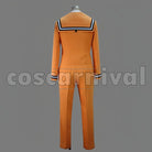 Ogura cosplay costume from Nobunagun Shio, back view