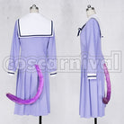 Iki cosplay costume from Noragami Hiyori, back view