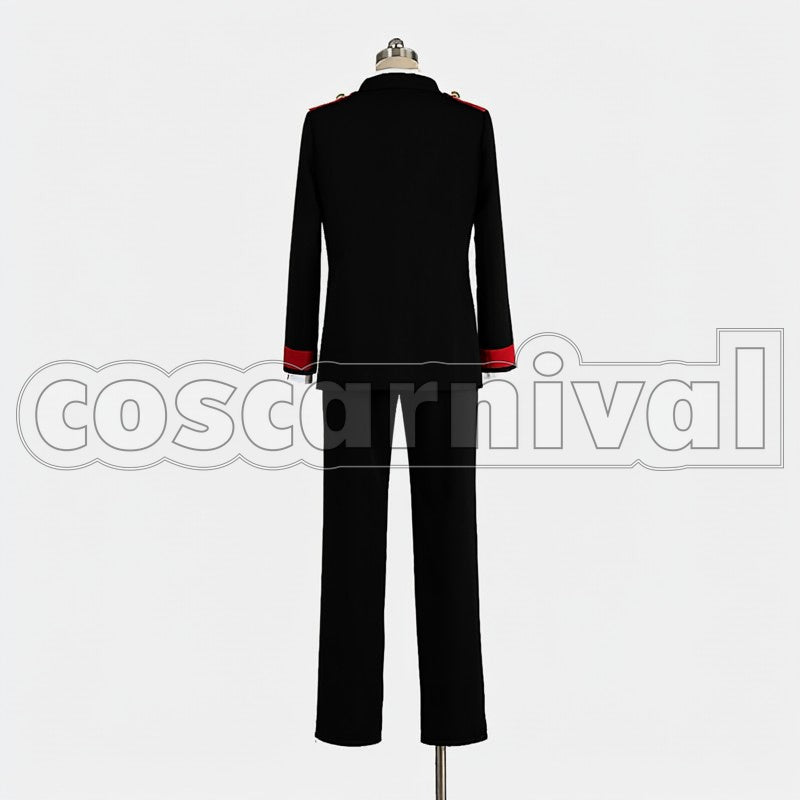 Kazuma cosplay costume from Noragami, back view