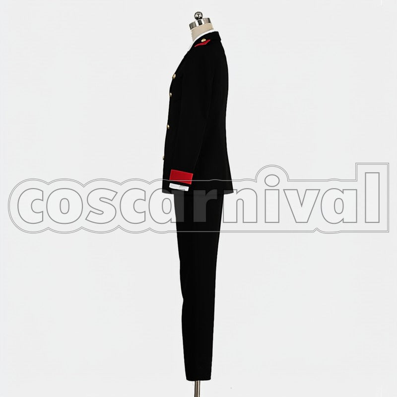 Kazuma cosplay costume from Noragami, side view