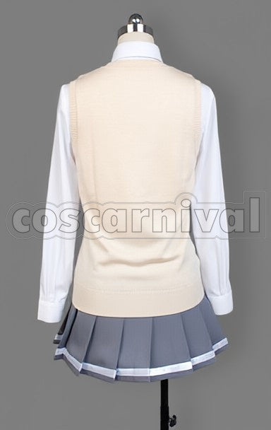 Furano Yukihira cosplay costume from Noucome, back view