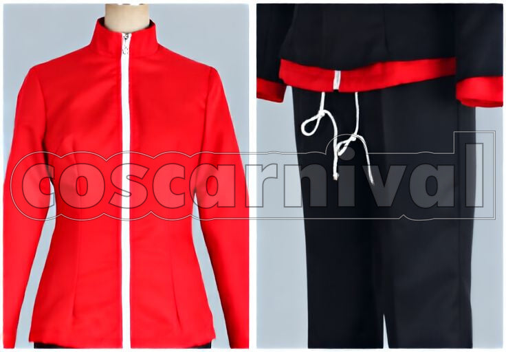 of the Yokai Clan Rikuo Nura School Uniform Cosplay cosplay costume from Nura: Rise, detail