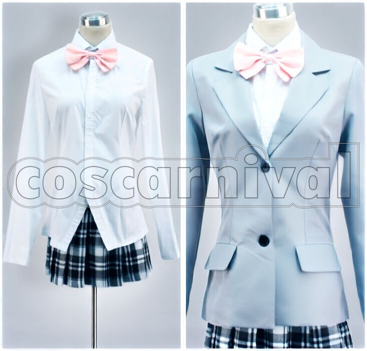 with Love Nyaruko (Nyarlathotep) School Uniform Cosplay cosplay costume from Nyaruko: Crawling, front view 3
