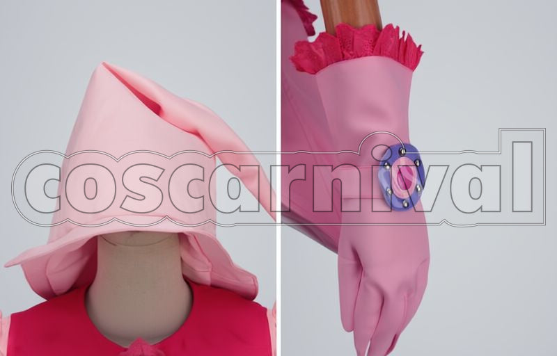 Doremi Harukaze Cosplay cosplay costume from Ojamajo Doremi, accessory set view