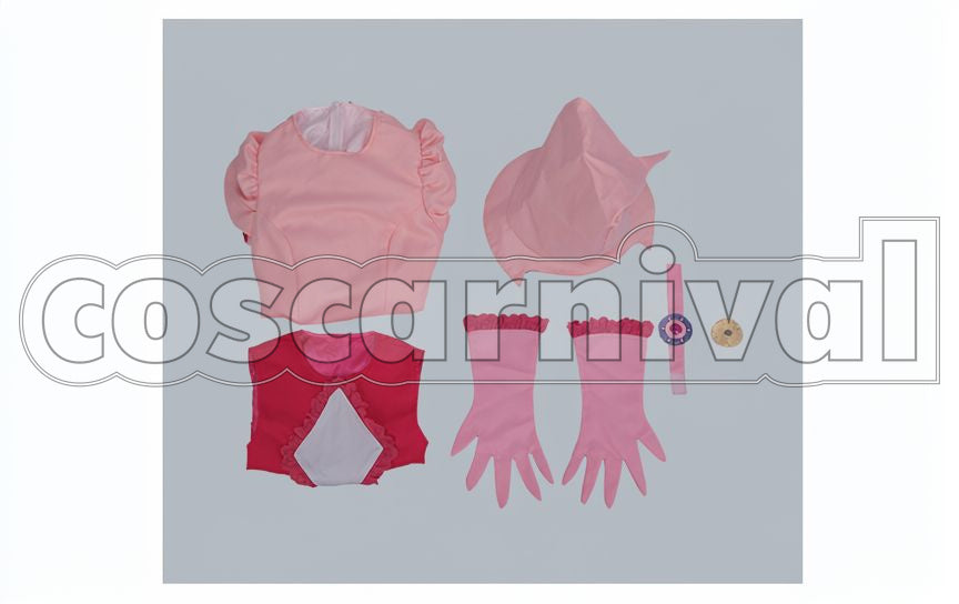 Doremi Harukaze Cosplay cosplay costume from Ojamajo Doremi, set view